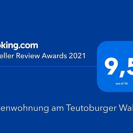 Ferienwohnung Am Teutoburger Wald 1 Oerlinghausen Dış mekan fotoğraf